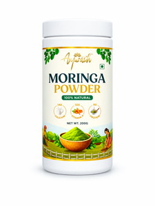 MORINGA POWDER 200g  NATURALLY GROWN DIRECT FROM FARM 100% LEAF POWDER WITHOUT PRESERVATIVE AND WITHOUT ANY COLOR  1.395/G