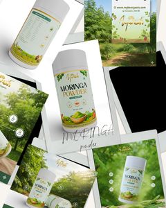 MORINGA POWDER 200g  NATURALLY GROWN DIRECT FROM FARM 100% LEAF POWDER WITHOUT PRESERVATIVE AND WITHOUT ANY COLOR  1.395/G